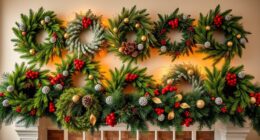 holiday mantel decorating ideas