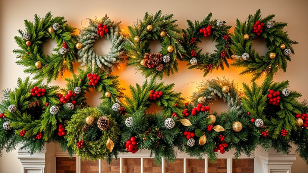 holiday mantel decorating ideas