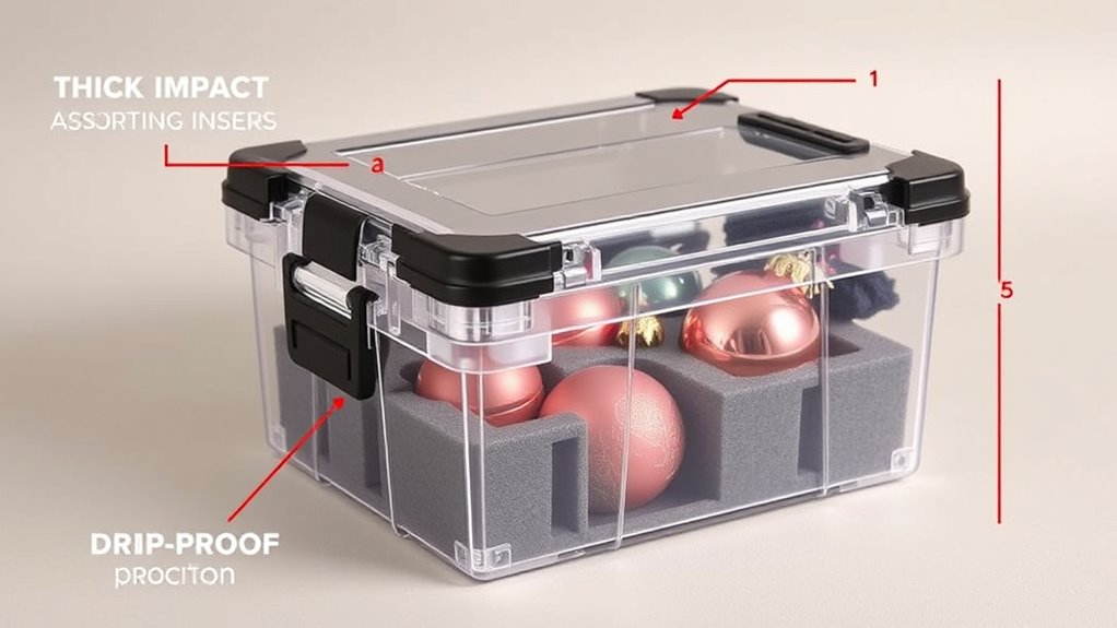impact resistant secure compact storage