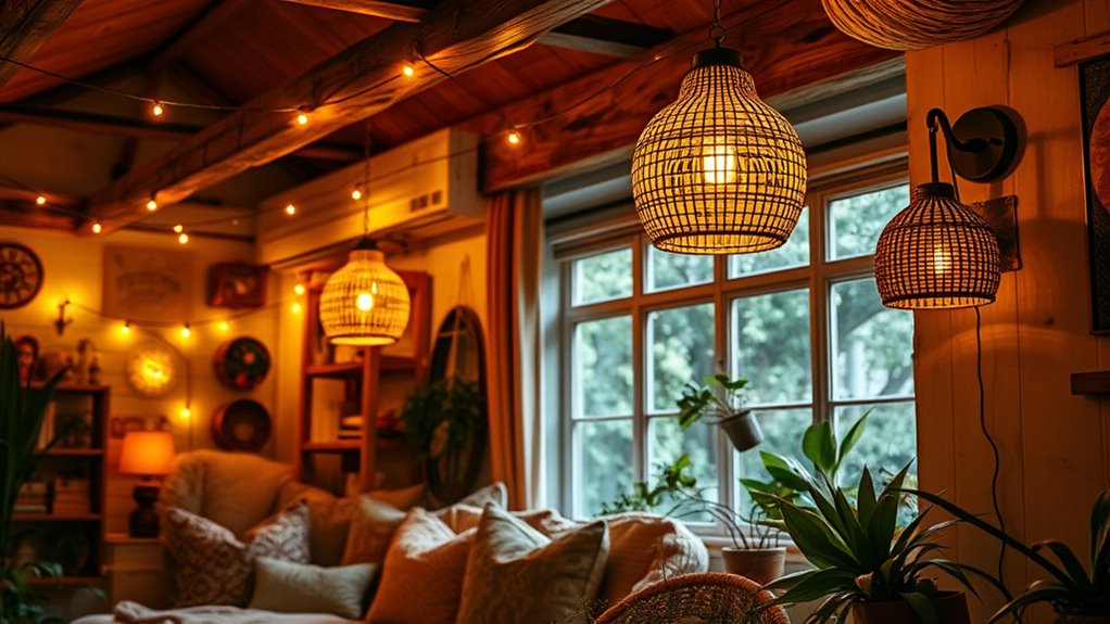 layered lighting for ambiance