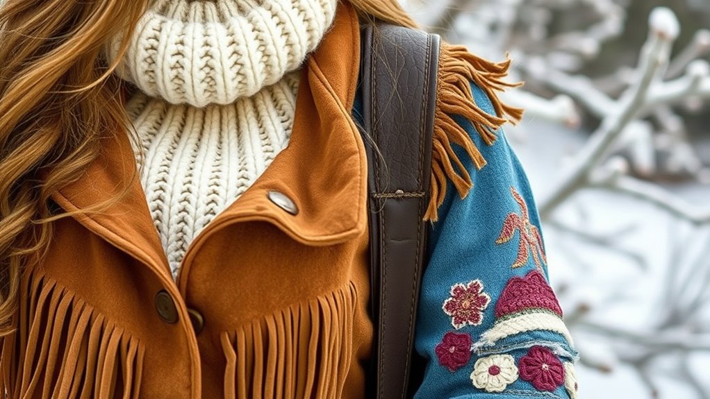 layered textures and accessories
