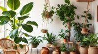 low light boho houseplants