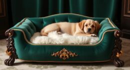 luxurious canine sleep comfort