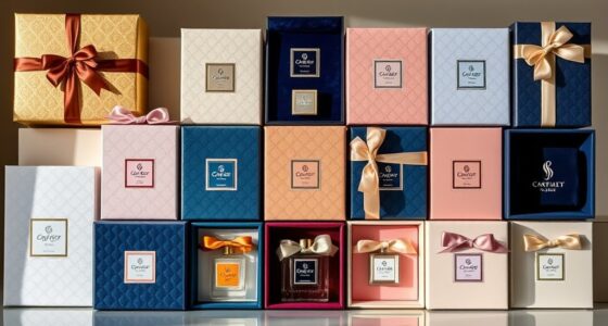 luxurious designer fragrance gift boxes