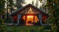 luxury camping tent options