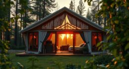 luxury camping tent options