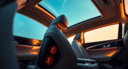 luxury car seat massager options