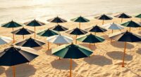 luxury durable beach umbrellas