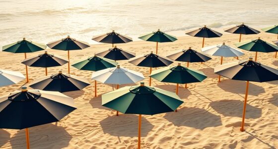 luxury durable beach umbrellas