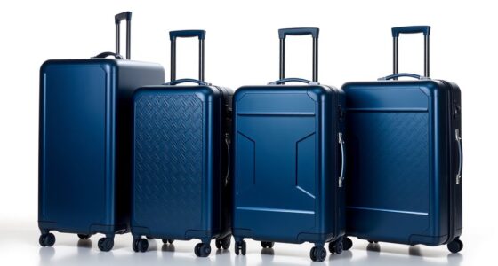 luxury durable suitcase sets