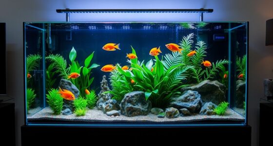 luxury elegant fish tanks