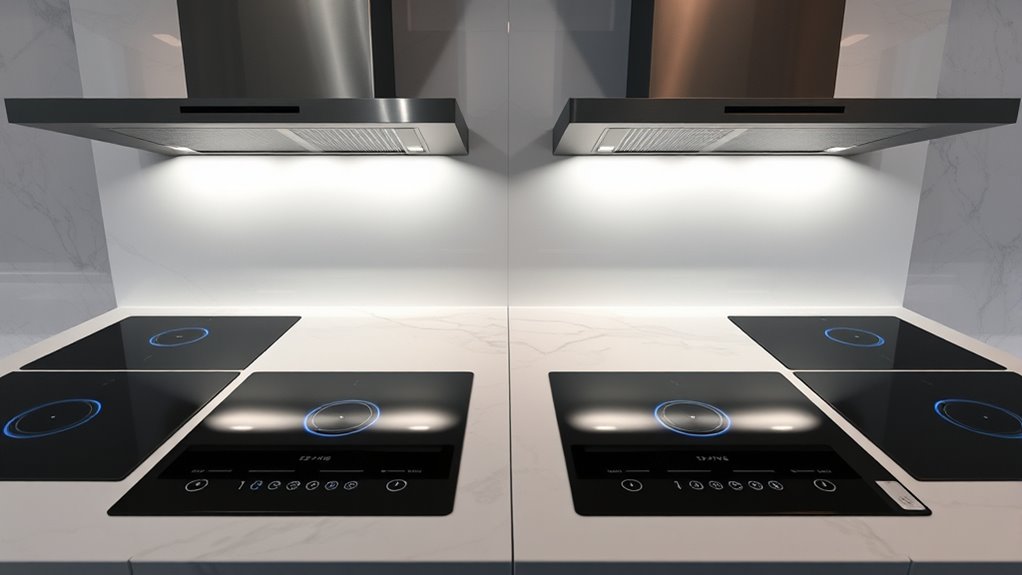 luxury induction cooktop ventilation