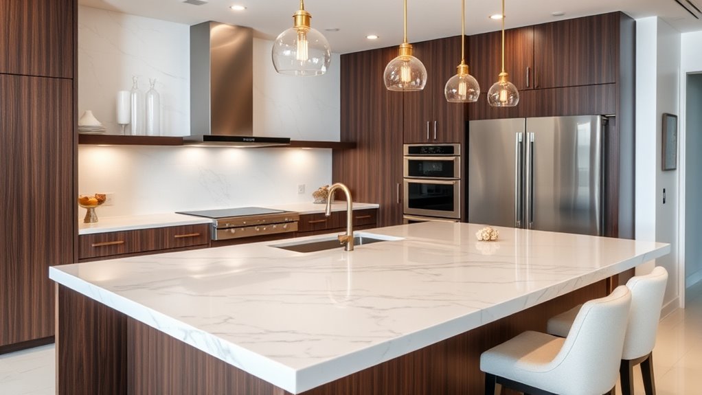 luxury kitchen island ideas