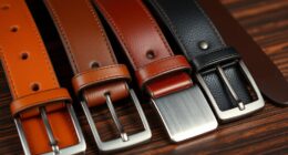 luxury men s leather belts