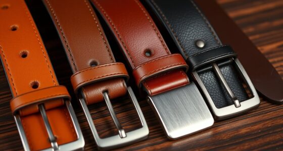 luxury men s leather belts