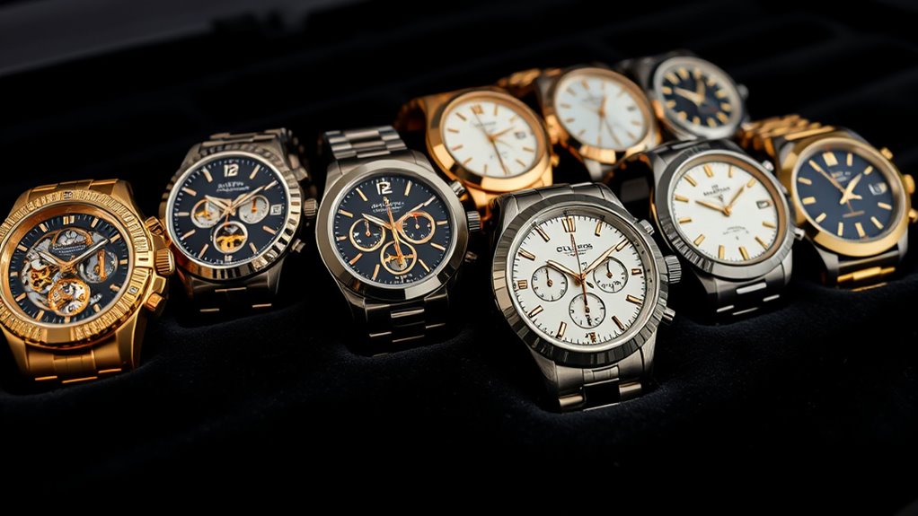 luxury men s watch selection