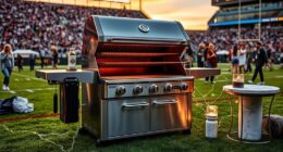 luxury portable tailgate grills