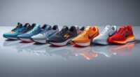 luxury running shoe selection