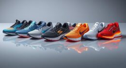luxury running shoe selection