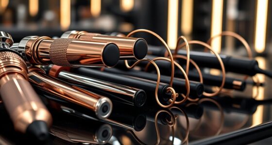 luxury salon quality curling tools