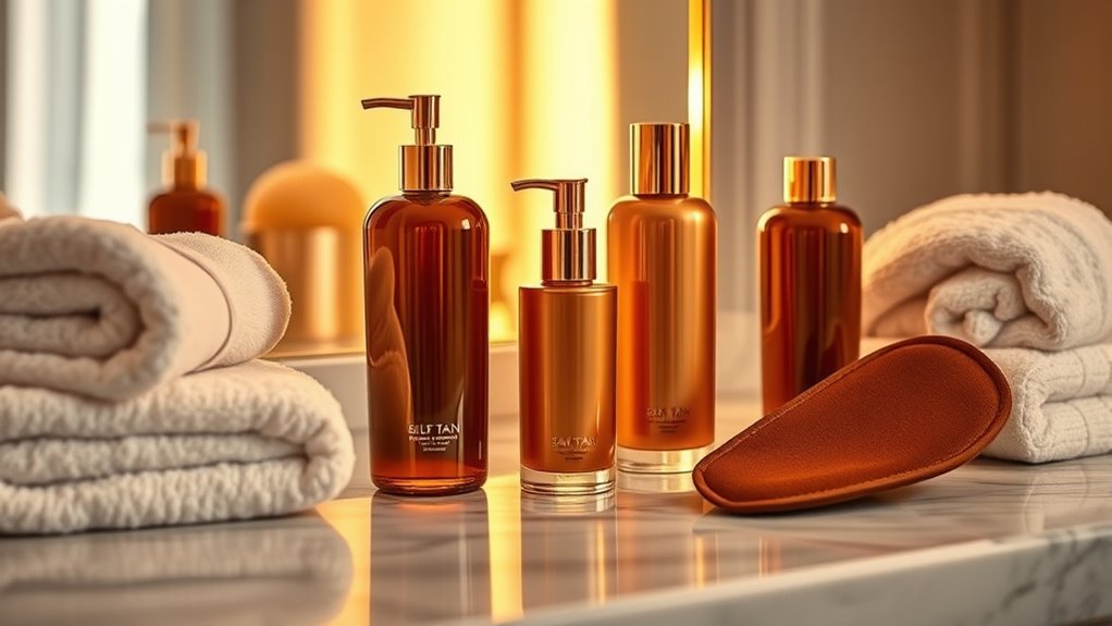 luxury skin tan selection
