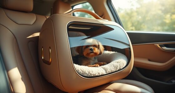 luxury travel dog carriers
