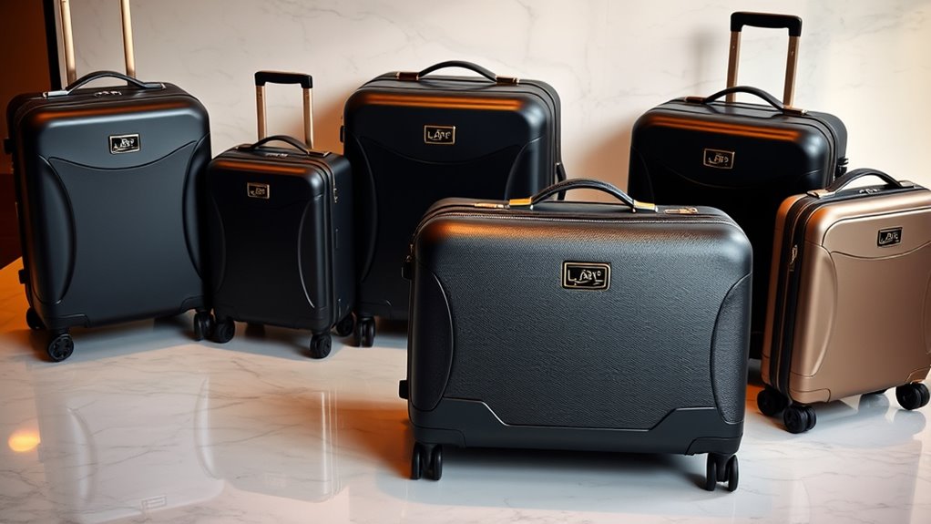 luxury travel luggage sets