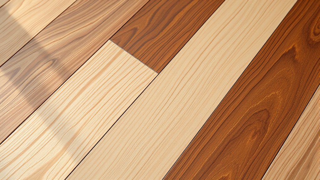 mixing wood tones harmoniously