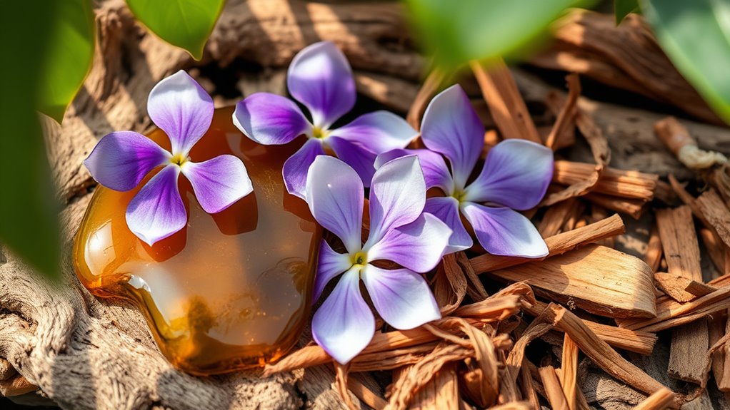 natural resin wood floral