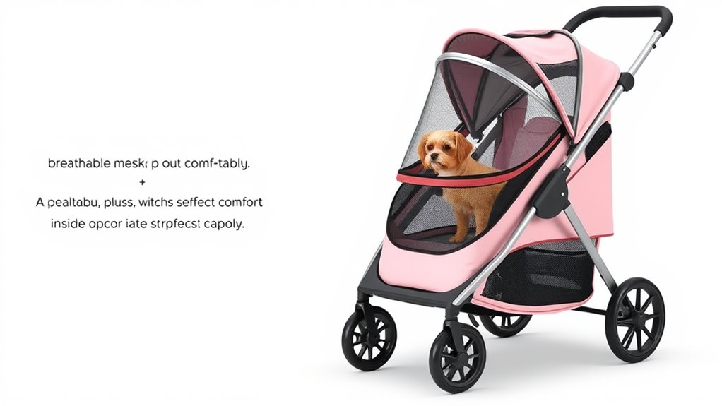 pet stroller safety considerations
