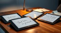 premium e ink note tablets