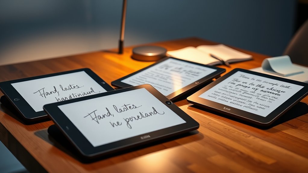 premium e ink note tablets