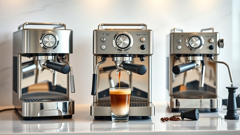 premium espresso machines under 2000
