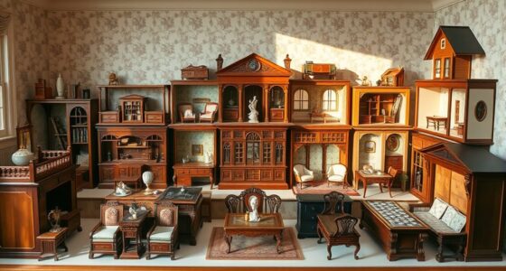 premium wooden dollhouse collections