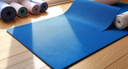 premium yoga mats with joint support