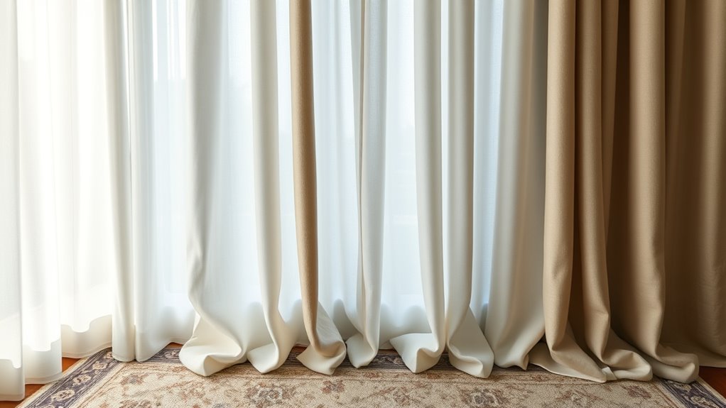proper curtain hem length