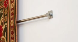 securely mount heavy textiles