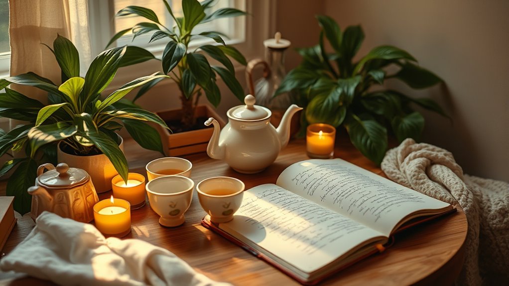 setting up spiritual spaces