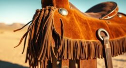 suede fringe western tale