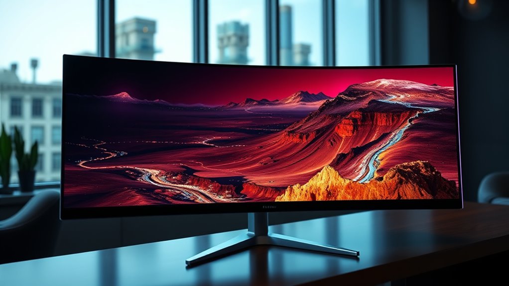 top curved monitors 2025