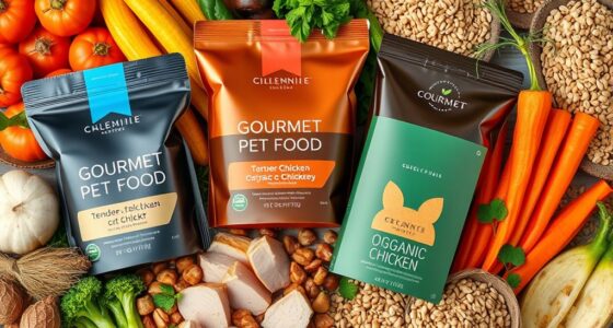 top gourmet pet food brands