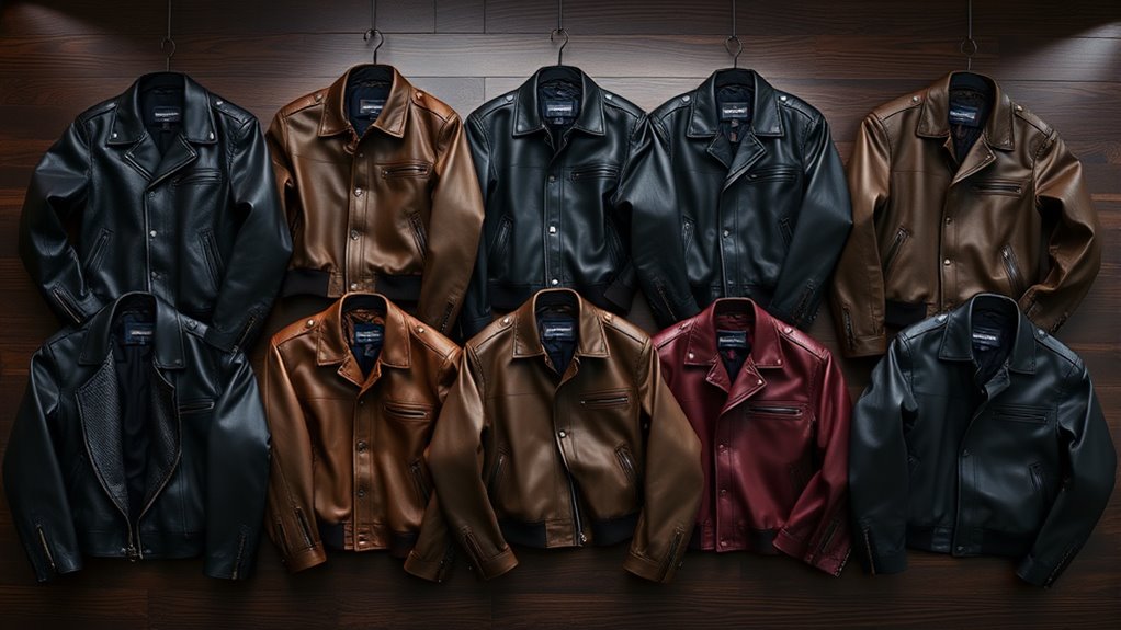 top luxury leather jackets