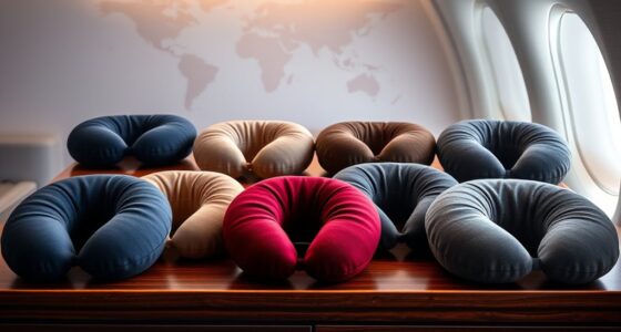 top luxury travel neck pillows