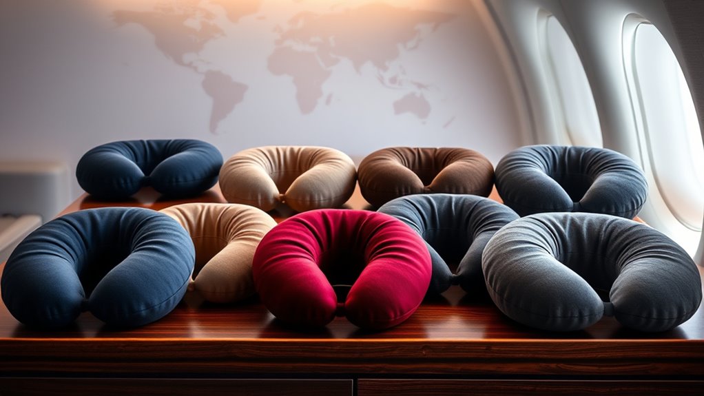top luxury travel neck pillows