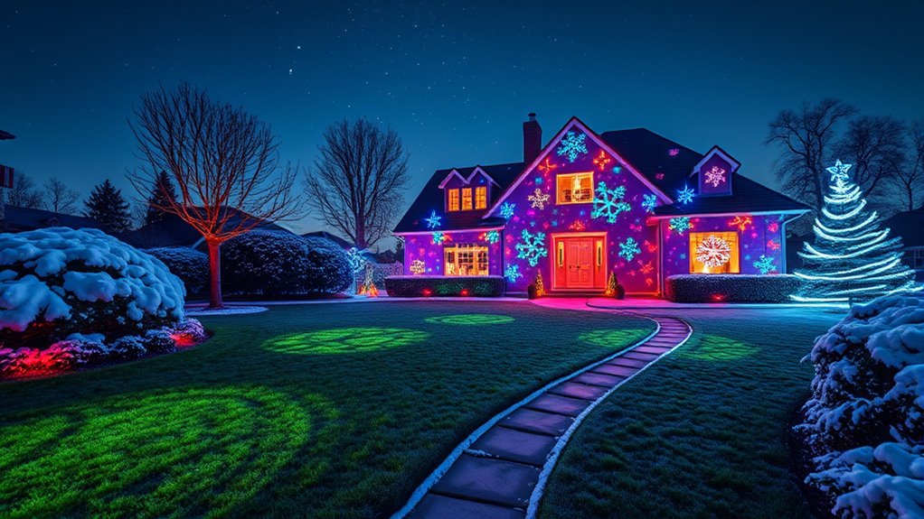 top outdoor christmas light projectors