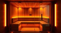 top spacious infrared saunas