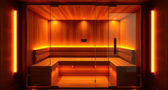 top spacious infrared saunas