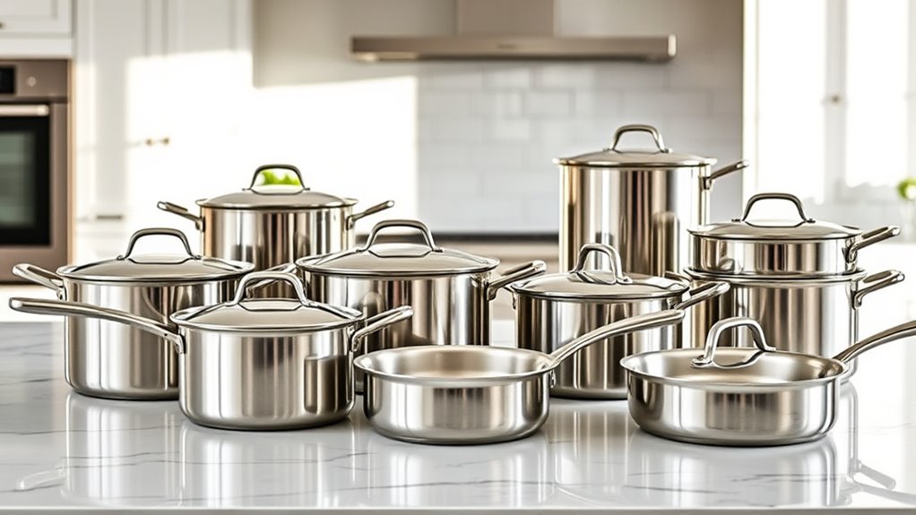 top steel cookware sets