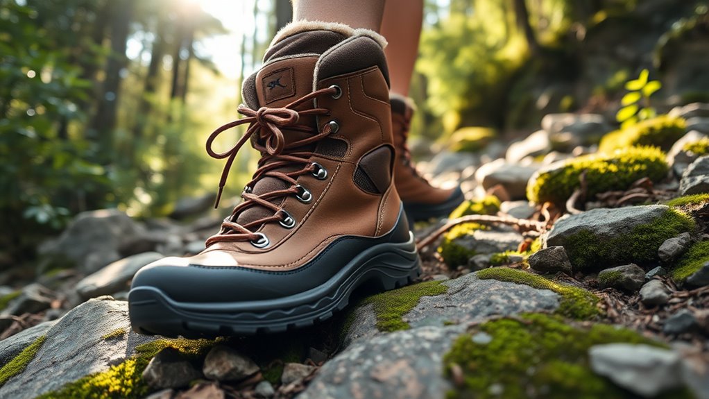trail ready boot features