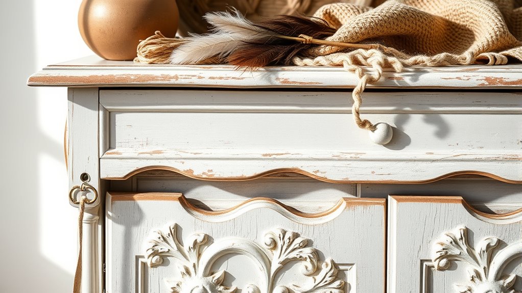 vintage wood furniture makeover